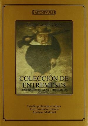 COLECCIÓN DE ENTREMESES | 9788433826589 | COTARELO Y MORI, E.