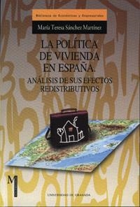 POLÍTICA DE VIVIENDA EN ESPAÑA, LA | 9788433828309 | SÁNCHEZ MARTÍNEZ, M. T.