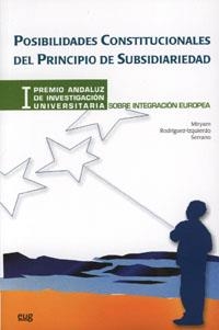 POSIBILIDADES CONSTITUCIONALES DEL PRINCIPIO DE SUBSIDIARIEDAD | 9788433848178 | RODRÍGUEZ-IZQUIERDO SERRANO, M.