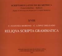 RELIQVA SCRIPTA GRAMMATICA | 9788433828842 | FUENTES MORENO, F. / LOPEZ DELGADO, C.