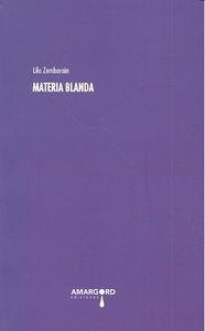 MATERIA BLANDA | 9788416149360 | ZEMBORAIN, LILA