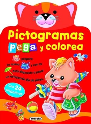 PICTOGRAMAS - PEGA Y COLOREA CONEJITO | 9788467784060
