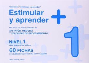 ESTIMULAR Y APRENDER + NIVEL 1 3-4 AÑOS | 9788498963885 | JARQUE GARCÍA, JESÚS