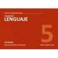 TALLER DE LENGUAJE NIVEL 5 70 FICHAS EJERCICIOS | 9788498962062 | SARDINERO PEÑA, ANDRES
