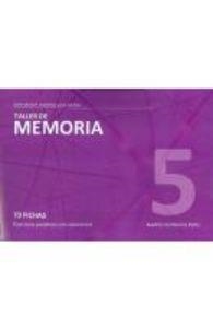 TALLER DE MEMORIA NIVEL 5 | 9788498962116 | SARDINERO PEÑA, ANDRES