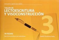 TALLER DE LECTOESCRITURA Y VISOCONSTRUCCION 3 | 9788498962192 | SARDINERO PEÑA, ANDRES