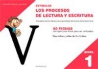 ESTIMULAR PROCESOS LECTURA ESCRITURA NIVEL 1 | 9788498963939 | RODRÍGUEZ RUIZ, CELIA