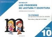 ESTIMULAR PROCESOS LECTURA ESCRITURA NIVEL 10 | 9788498964028 | RODRÍGUEZ RUIZ, CELIA