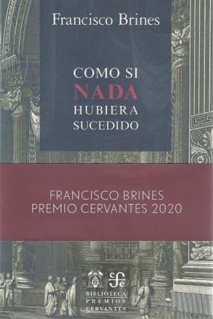 COMO SI NADA HUBIERA SUCEDIDO | 9788418254321 | BRINES, FRANCISCO