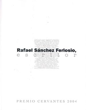 RAFAEL SÁNCHEZ FERLOSIO ESCRITOR | 9788481386363 | UNIVERSIDAD DE ALCALA
