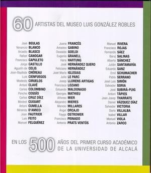 60 ARTISTAS DEL MUSEO LUIS GONZÁLEZ ROBLES | 9788481388381