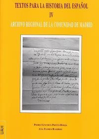 TEXTOS PARA LA HISTORIA DEL ESPAÑOL IV | 9788481387292 | SÁNCHEZ-PRIETO BORJA, PEDRO / FLORES RAMÍREZ, ANA