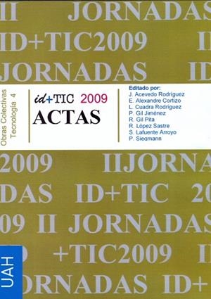 II JORNADAS ID+TIC 2009 | 9788481388220 | VARIOS AUTORES