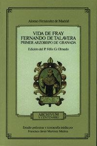 VIDA DE FRAY FERNANDO DE TALAVERA | 9788433815057 | FERNÁNDEZ DE MADRID, A.