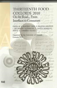 THIRTEENTH FOOD COLLOIDS 2010 | 9788433850898 | MARTÍNEZ LÓPEZ, F.