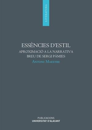 ESSÈNCIES D'ESTIL | 9788497172035 | MAESTRE BROTONS, ANTONI