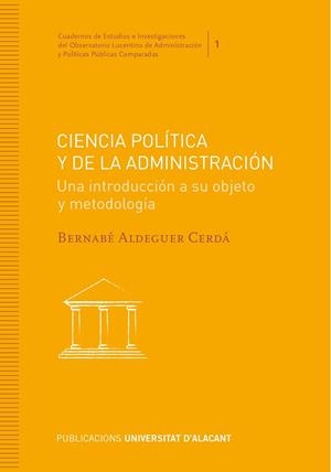 CIENCIA POLÍTICA Y DE LA ADMINISTRACIÓN | 9788497173605 | ALDEGUER CERDÀ, BERNABÉ