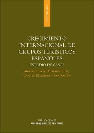 CRECIMIENTO INTERNACIONAL DE GRUPOS TURÍSTICOS ESPAÑOLES | 9788497171427 | FUSTER GARCÍA, BEGOÑA / LILLO BAÑULS, ADELAIDA / MARTÍNEZ MORA, CARMEN / RAMÓN RODRÍGUEZ, ANA