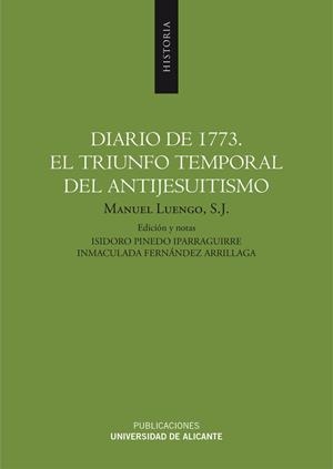 DIARIO DE 1773 | 9788497172752 | LUENGO, S.I., MANUEL
