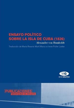 ENSAYO POLÍTICO SOBRE LA ISLA DE CUBA (1826) | 9788479087067 | HUMBOLDT, ALEXANDER VON
