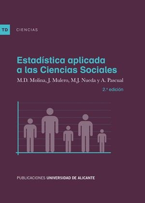 ESTADÍSTICA APLICADA A LAS CIENCIAS SOCIALES | 9788497172882 | MOLINA VILA, MARÍA DOLORES / MULERO GONZÁLEZ, JULIO / NUEDA ROLDAN, MARÍA JOSÉ / PASCUAL ROMERO, MAR