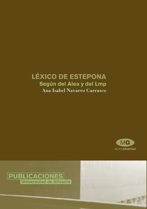 LÉXICO DE ESTEPONA | 9788479086244 | NAVARRO CARRASCO, ANA ISABEL