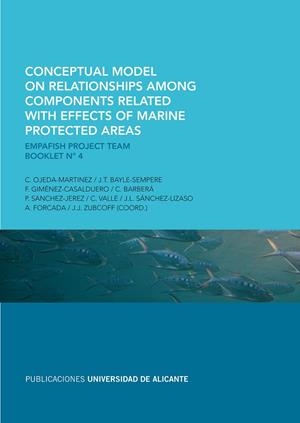 CONCEPTUAL MODEL ON RELATIONSHIPS AMONG COMPONENTS RELATED WITH EFFECTS OF MARINE PROTECTED AREAS | 9788497172172 | BAYLE SEMPERE, JUST TOMAS