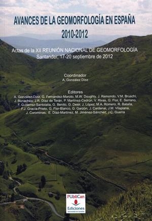 REUNIÓN NACIONAL DE GEOMORFOLOGÍA. 12. SEPTIEMBRE 2012. SANTANDER | 9788486116545 | VARIOS AUTORES