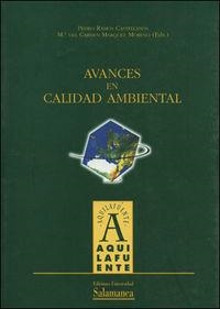 AVANCES EN CALIDAD AMBIENTAL | 9788478008117 | RAMOS CASTELLANOS, PEDRO / VÁZQUEZ MORENO, Mª DEL CARMEN