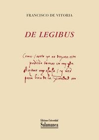 DE LEGIBUS | 9788478002146 | VITORIA DE, FRANCISCO