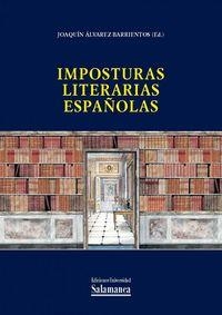 IMPOSTURAS LITERARIAS ESPAÑOLAS | 9788478009220 | ÁLVAREZ BARRIENTOS, JOAQUÍN