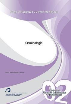CRIMINOLOGÍA | 9788415424741 | SANTANA RAMOS, EMILIA MARÍA