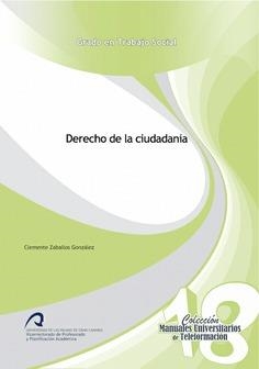 DERECHO DE LA CIUDADANÍA | 9788490422120 | ZABALLOS GONZÁLEZ, CLEMENTE