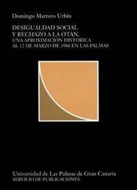 DESIGUALDAD SOCIAL Y RECHAZO A LA OTAN | 9788488412928 | MARRERO URBÍN, DOMINGO