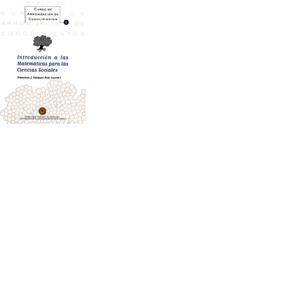 INTRODUCCIÓN A LAS MATEMÁTICAS PARA LAS CIENCIAS SOCIALES | 9788495792457 | VÁZQUEZ POLO, FRANCISCO J.