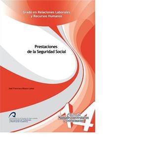 PRESTACIONES DE LA SEGURIDAD SOCIAL | 9788490420485 | BLASCO LAHOZ, JOSÉ FRANCISCO