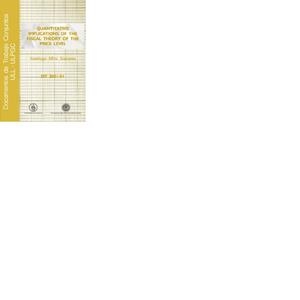 QUANTITATIVE IMPLICATIONS OF THE FISCAL THEORY OF THE PRICE LEVEL | 9788495792518 | MIRA NAVARRO, SANTIAGO