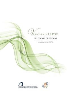 VERSOS EN LA ULPGC: SELECCIÓN DE POEMAS | 9788490423486