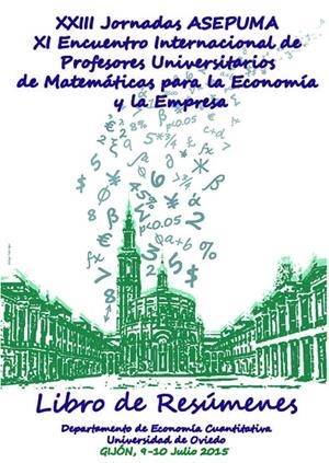 XXIII JORNADAS DE ASEPUMA (GIJÓN, 9 Y 10 DE JULIO DE 2015) | 9788416046775 | VARIOS AUTORES