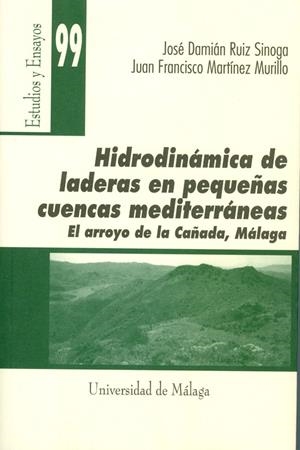 HIDRODINÁMICA DE LADERAS EN PEQUEÑAS CUENCAS MEDITERRÁNEAS | 9788497471053 | RUIZ SINOGA, JOSÉ DAMIÁN / MARTÍNEZ MURILLO, JUAN FRANCISCO