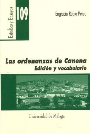 ORDENANZAS DE CANENA, LAS | 9788497471664 | RUBIO PEREA, ENGRACIA