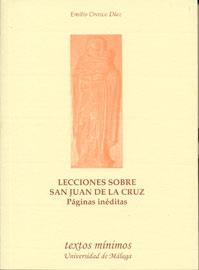 LECCIONES SOBRE SAN JUAN DE LA CRUZ. | 9788497472685 | OROZCO DÍAZ, EMILIO