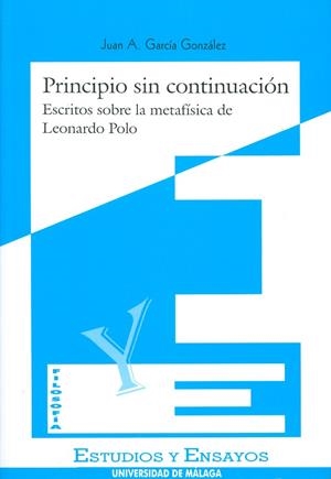 PRINCIPIO SIN CONTINUACIÓN | 9788474966930 | GARCÍA GONZÁLEZ, J.