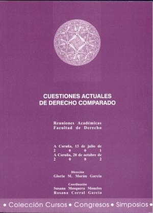CUESTIONES ACTUALES DE DERECHO COMPARADO | 9788497490870