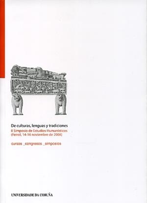 DE CULTURAS, LENGUAS Y TRADICIONES. II SIMPOSIO DE ESTUDIOS HUMANÍSTICOS | 9788497492430