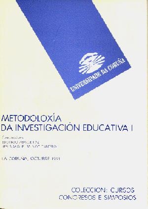 METODOLOXÍA DA INVESTIGACIÓN EDUCATIVA I | 9788460080060