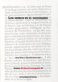 VERBOS EN EL DICCIONARIO, LOS | 9788497495691 | VARIOS AUTORES