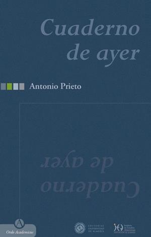 CUADERNO DE AYER | 9788482409276 | PRIETO MARTÍN, ANTONIO