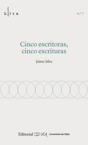 CINCO ESCRITORAS, CINCO ESCRITURAS | 9788498287738 | SILES RUIZ, JAIME