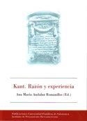 KANT. RAZÓN Y EXPERIENCIA | 9788472996571 | ANDALUZ ROMANILLOS, ANA MARÍA
